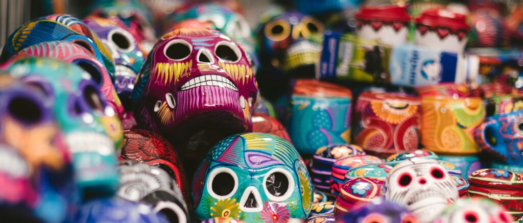 Día de los Muertos skulls