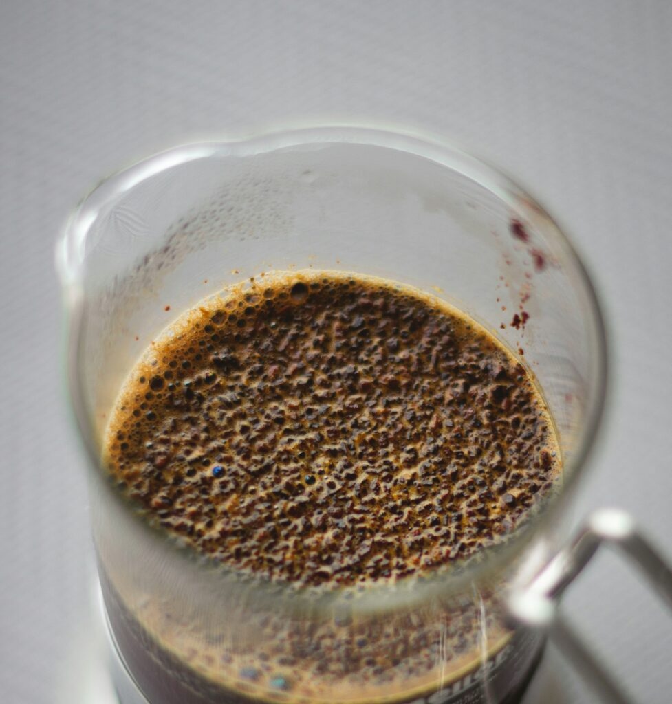 french press crust